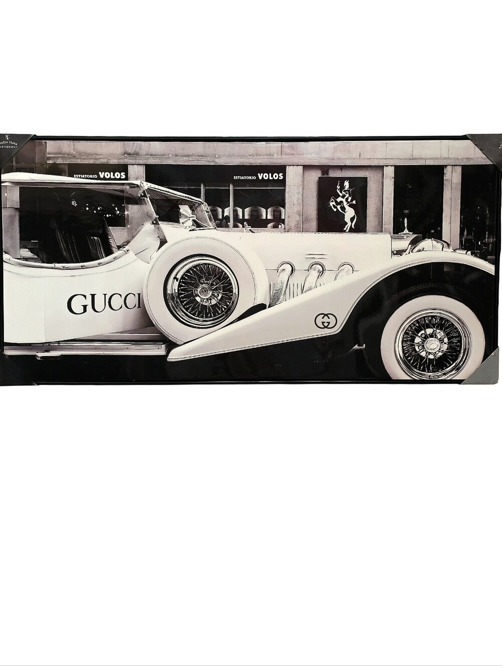 Studio Vista Photography GUCCI Vintage Excalibur Framed Glossy Wall Decor